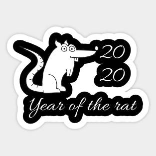 year of the rat 2020 Amazing  t shirt Sticker